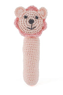Baby Lion Crochet Rattle