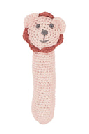 Baby Lion Crochet Rattle