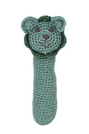 Baby Lion Crochet Rattle