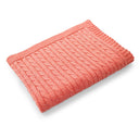 Sammi Cable Baby Blanket Pink