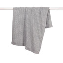 Sammi Cable Baby Blanket Pink