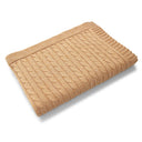 Sammi Cable Baby Blanket Pink