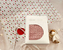 Sammi Cable Baby Blanket Pink
