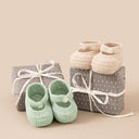 Herbie Baby Bootees - Hand Crocheted Cotton