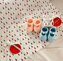 Herbie Baby Bootees - Hand Crocheted Cotton