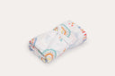 Rainbow Bamboo Cotton Muslin Baby Swaddle/Wrap