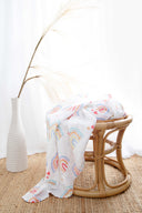 Rainbow Bamboo Cotton Muslin Baby Swaddle/Wrap
