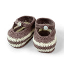 Tomtom Cotton Baby Bootees Hand-Crocheted