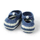 Tomtom Cotton Baby Bootees Hand-Crocheted
