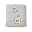 Wheat Sheaf Quilted Baby Stroller Blanket