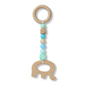 Elephant Baby Teether - Sustainable Wood and Silicone