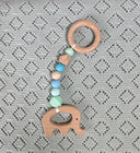 Elephant Baby Teether - Sustainable Wood and Silicone