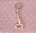 Elephant Baby Teether - Sustainable Wood and Silicone