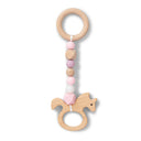 Rocking Horse Baby Teether Sustainable Wood and Silicone