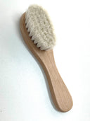 Gentle Baby Hair Brush - Soft Goat Hair Bristles
