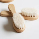 Gentle Baby Hair Brush - Soft Goat Hair Bristles