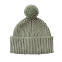 Peppi Baby Hat Soft Cotton Rib Knit with Pompom