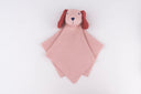 Puppy Comforter Soft Knitted Toy with Rattle