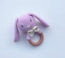 Floppy Baby Bunny Teether Rattle
