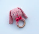 Floppy Baby Bunny Teether Rattle