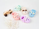 Tilly Bear Baby Bootees Hand Crocheted Cotton