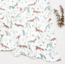 Foxie Muslin Baby Wrap - Sage