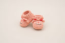 YetiTot Cute Monster Baby Bootees Hand Crocheted Cotton