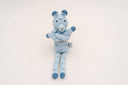 Sabu Hand-Crocheted Cotton Snow Leopard Toy With Rattle