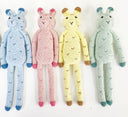 Sabu Hand-Crocheted Cotton Snow Leopard Toy With Rattle