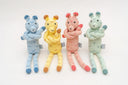 Sabu Hand-Crocheted Cotton Snow Leopard Toy With Rattle