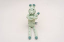 Sabu Hand-Crocheted Cotton Snow Leopard Toy With Rattle