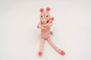 Sabu Hand-Crocheted Cotton Snow Leopard Toy With Rattle