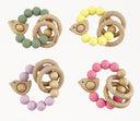 Chirpy Wooden and Silicone Baby Teether
