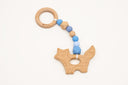 Zorro Fox Wooden Silicone Baby Teether