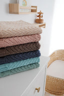Mica Pure Cotton Multi-Purpose Knit Baby Blanket