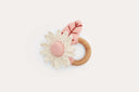 Bloom Flower Hand Crocheted Rattle