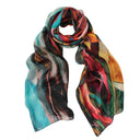 Alto Pure Silk Scarf in Multi