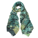 Oslo Forest Pure Merino Wool Scarf in Forest
