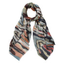 Chevron Fine Merino Wool Scarf in Gift Boxed