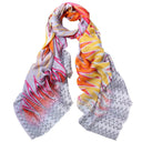 Joni Zig Zag Print Pure Cotton Modal Large Wrap