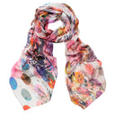 Inga Spot Pure Cotton Scarf Pink in Pink