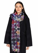 Modern Spot Pure Merino Wool Scarf
