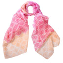 Elle Hand Printed Pure Silk Scarf
