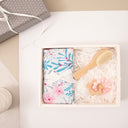 Flower Muslin Wrap - Pink in Multi