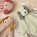 Puppy Comforter Soft Knitted Toy with Rattle