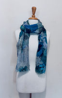 Floretta Floral Design Modal Linen Scarf