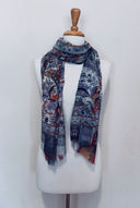 Lilia Botanical Print Modal Scarf