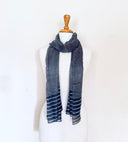 Linea Multi Striped Print Pure Silk Scarf