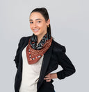 Circe Modern Geometric Pure Silk Square
