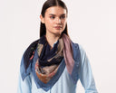 Talia Floral Pure Silk Square 100